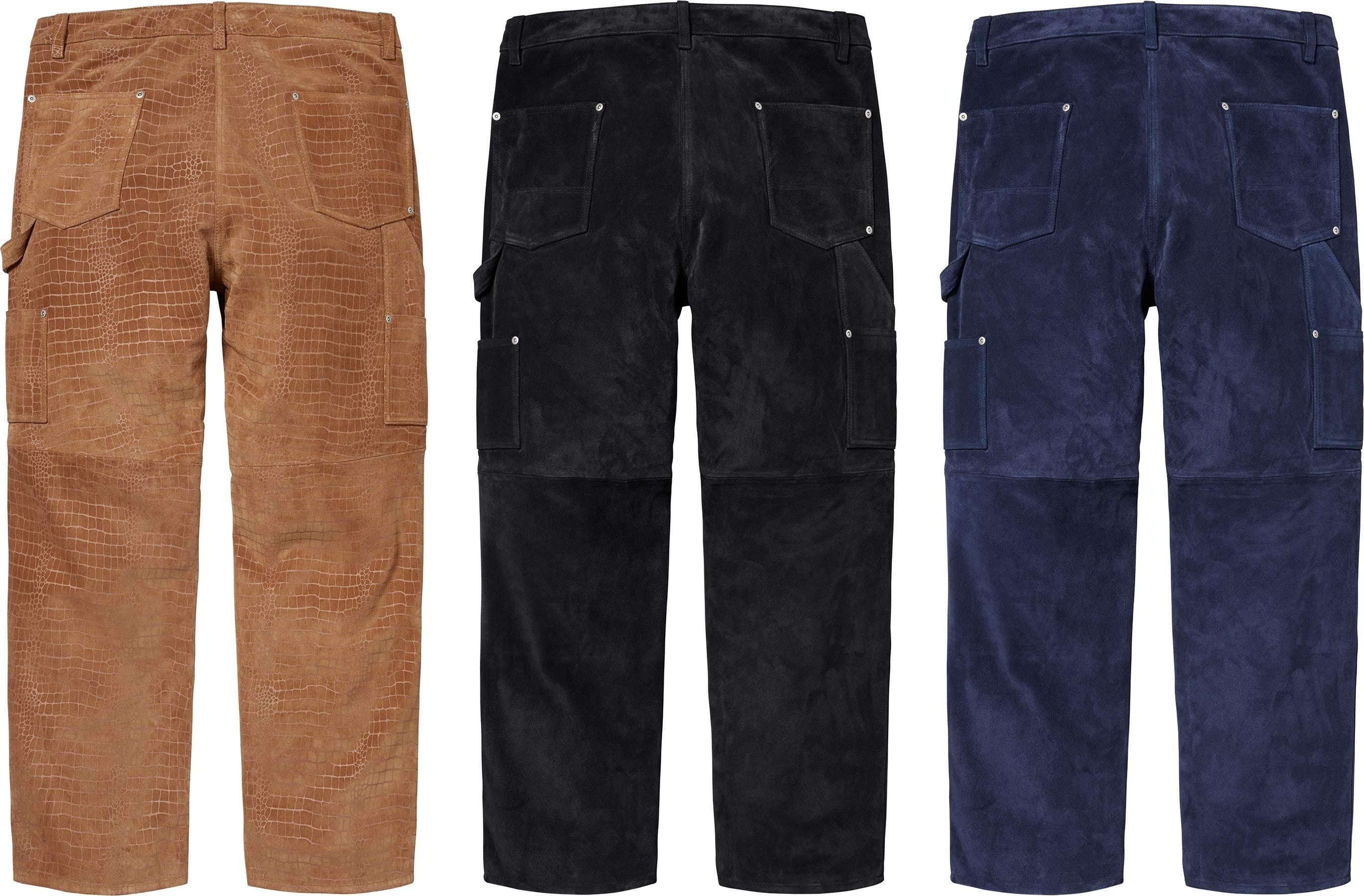 Suede Double Knee Painter Pant view 12